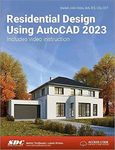 Residential Design Using AutoCAD – Paperback, by Stine Daniel John – Acceptable