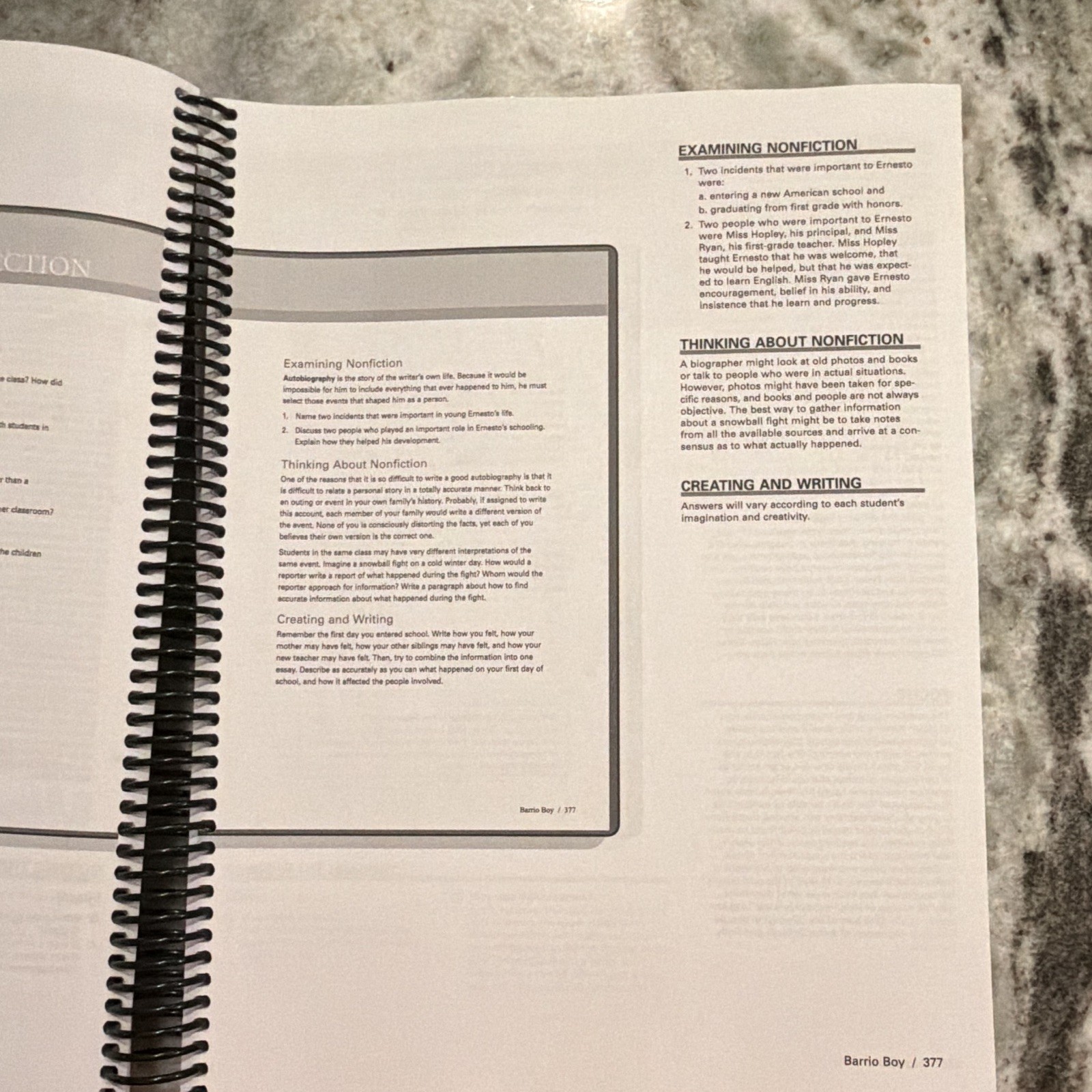Mosdos Press Literature Jade TE + Student Activity Workbook Spiral Middle School