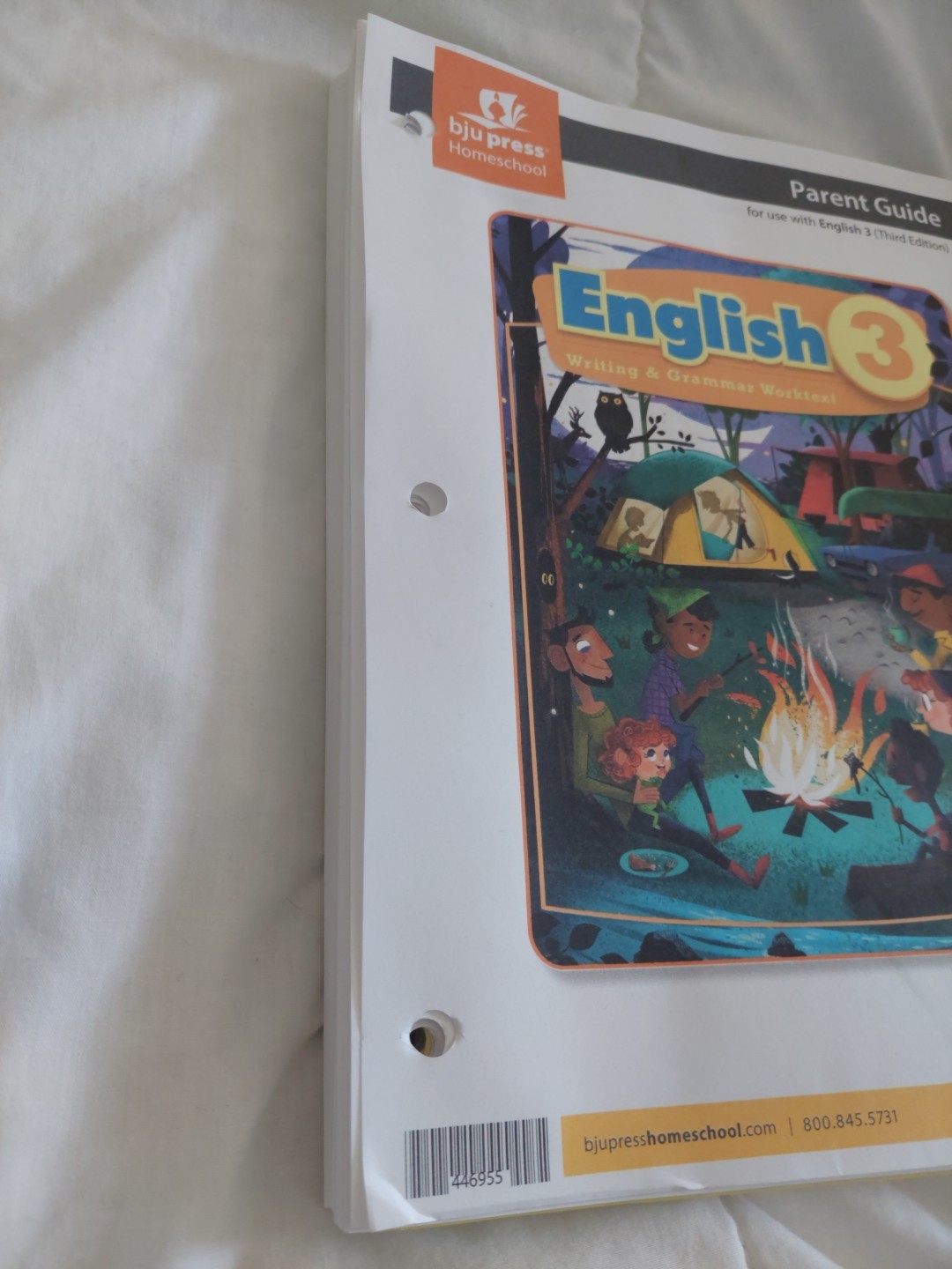 BJU Press English 3 Parent Guide 3rd Edition 446955 Bob Jones Third Edition