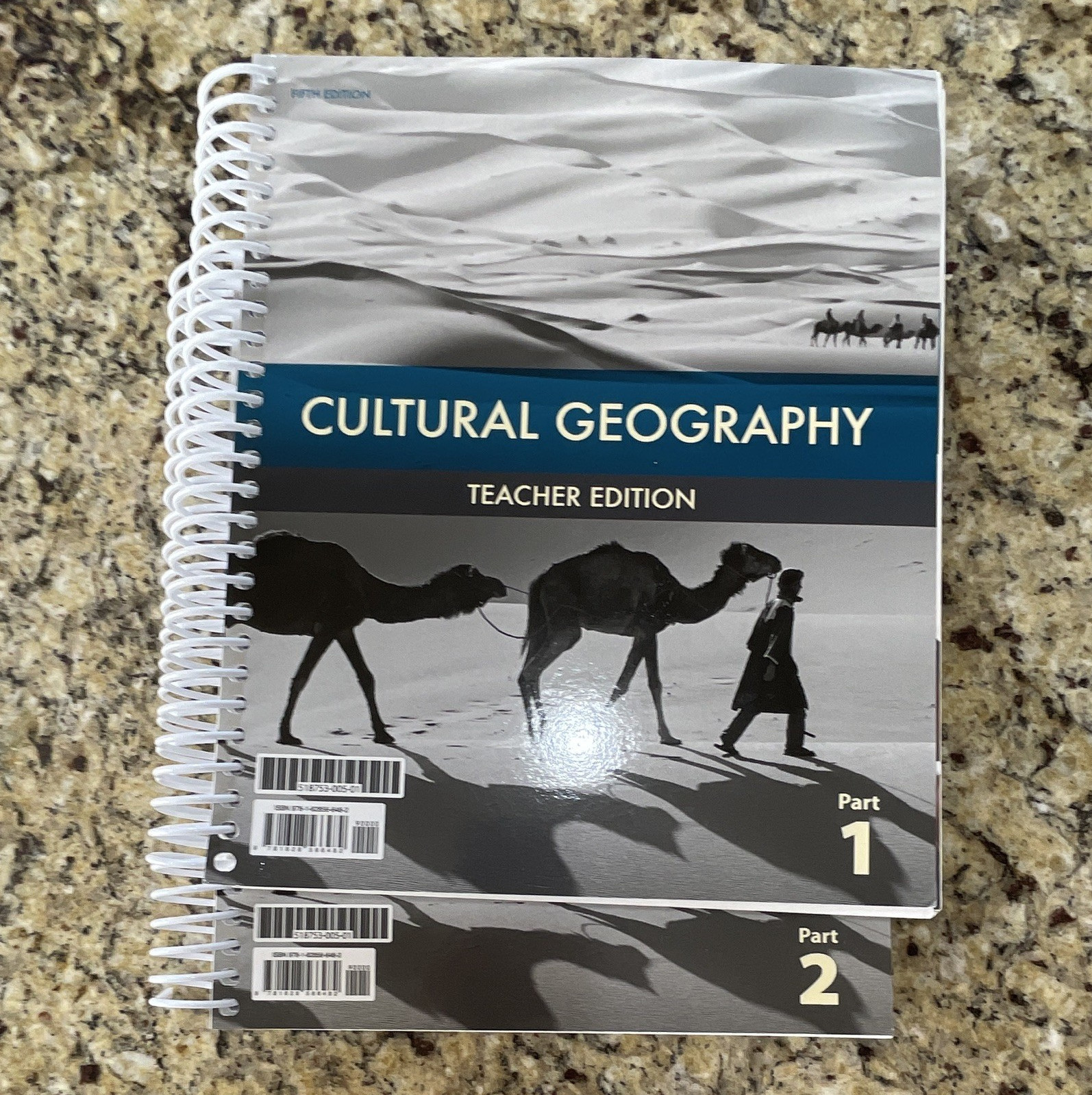 BJU Press Cultural Geography Teacher’s Edition Parts 1 & 2 Spiral Books 2021