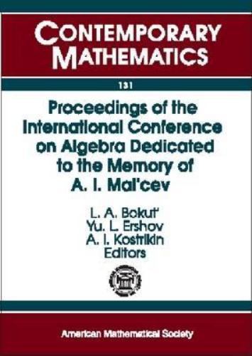 Proceedings of the International Conference on Algebra Dedicated to the Memo…