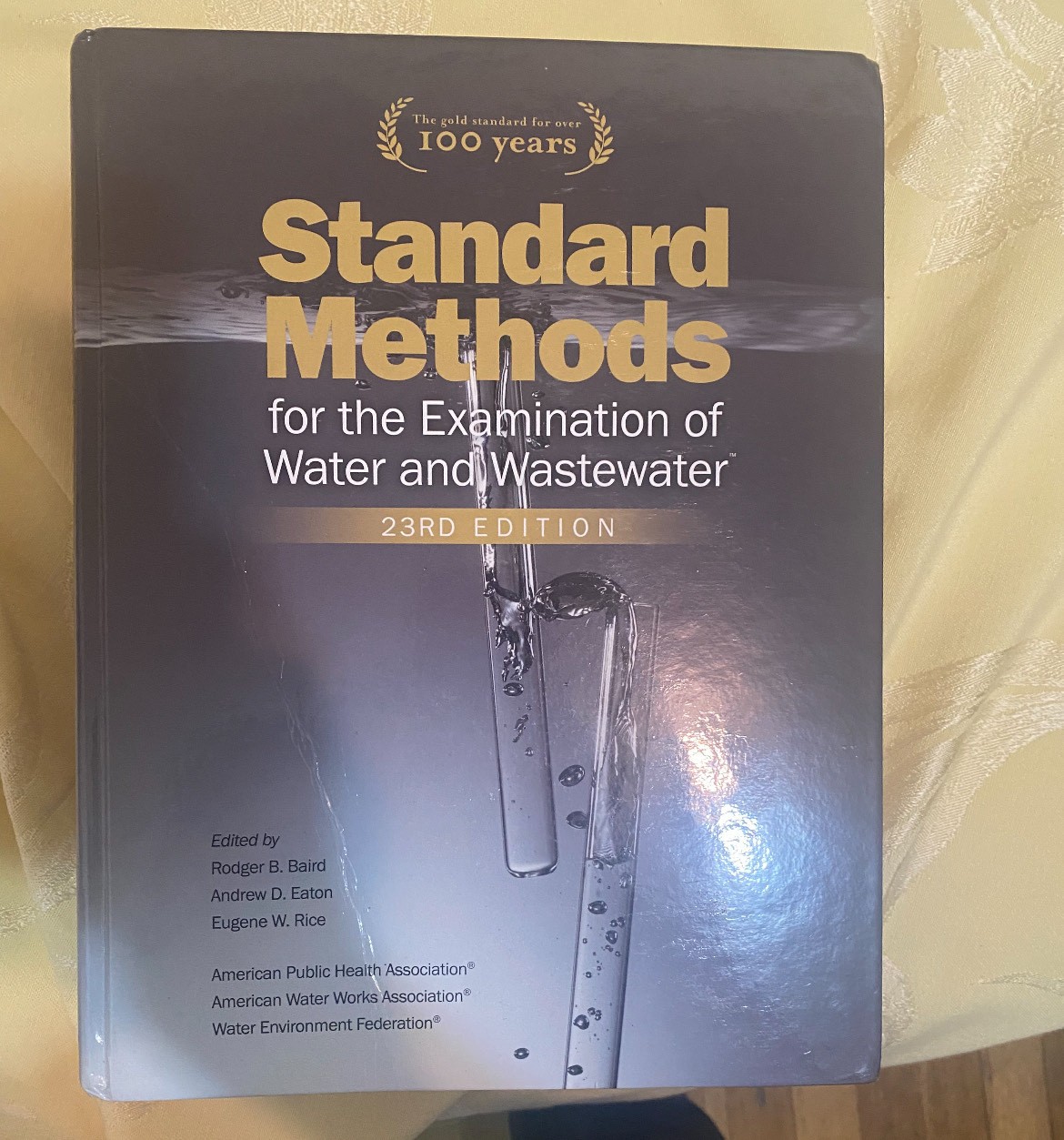 Standard Methods for the Examination of Water and Wastewater, 23rd Edition USED