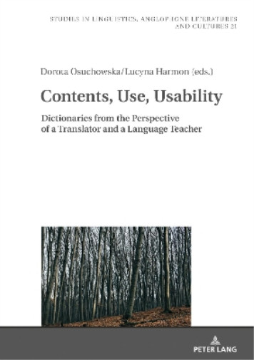 Dorota Osuchowska Contents, Use, Usability (Hardback) (UK IMPORT)