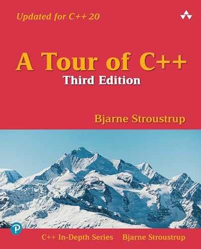 Tour of C++, A (C++ In-Depth – Paperback, by Stroustrup Bjarne – Very Good