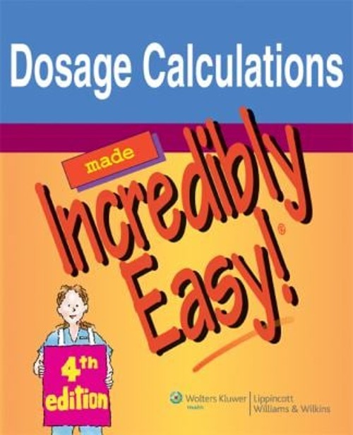 Dosage Calculations Paperback