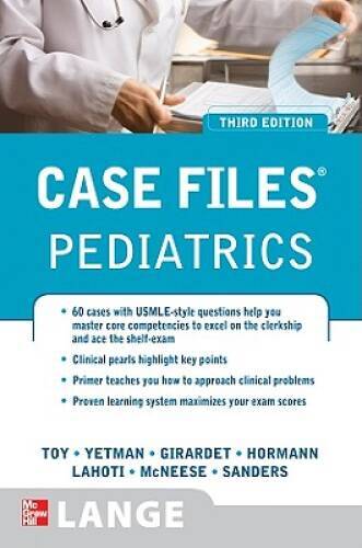Case Files Pediatrics, Third Edition (LANGE Case Files) – Paperback – VERY GOOD