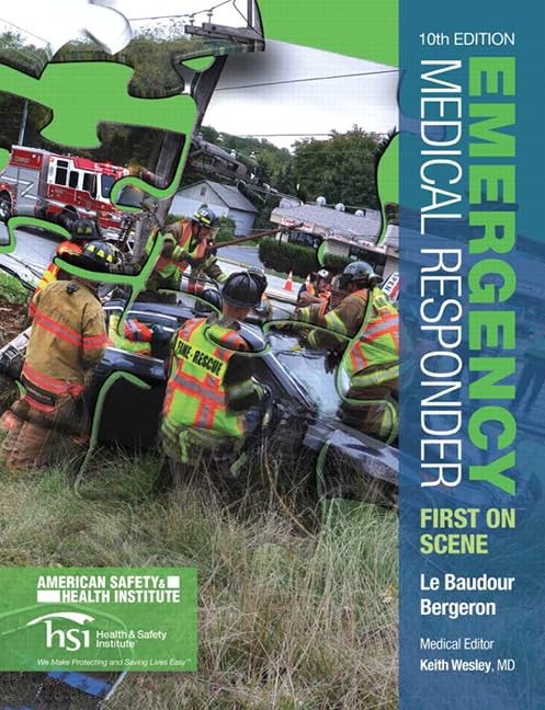 Emergency Medical Responder: First on Scene – paperback Bergeron, J. David|B…