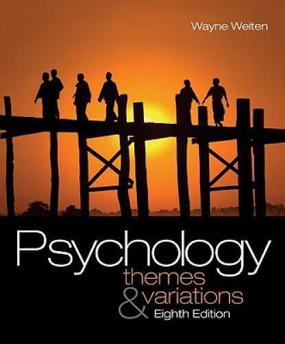 Psychology: Themes and Variations, 8th Edition – Hardcover – VERY GOOD