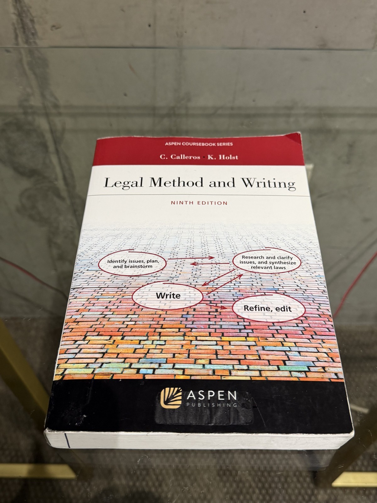 Aspen Coursebook Ser.: Legal Method and Writing I by Kimberly Y. W. Holst and…