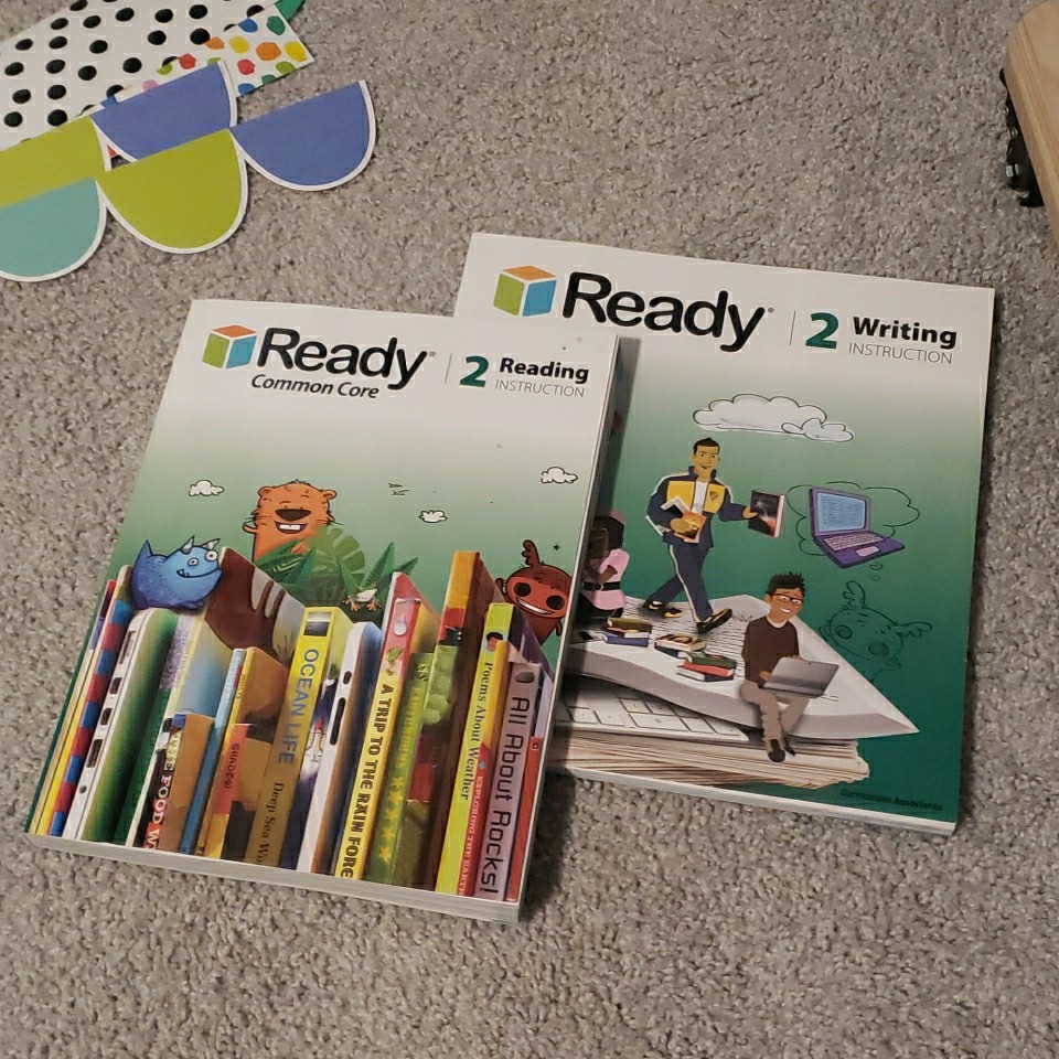 2nd Grade Ready Reading Common Core & Ready Writing Student Workbooks NEW