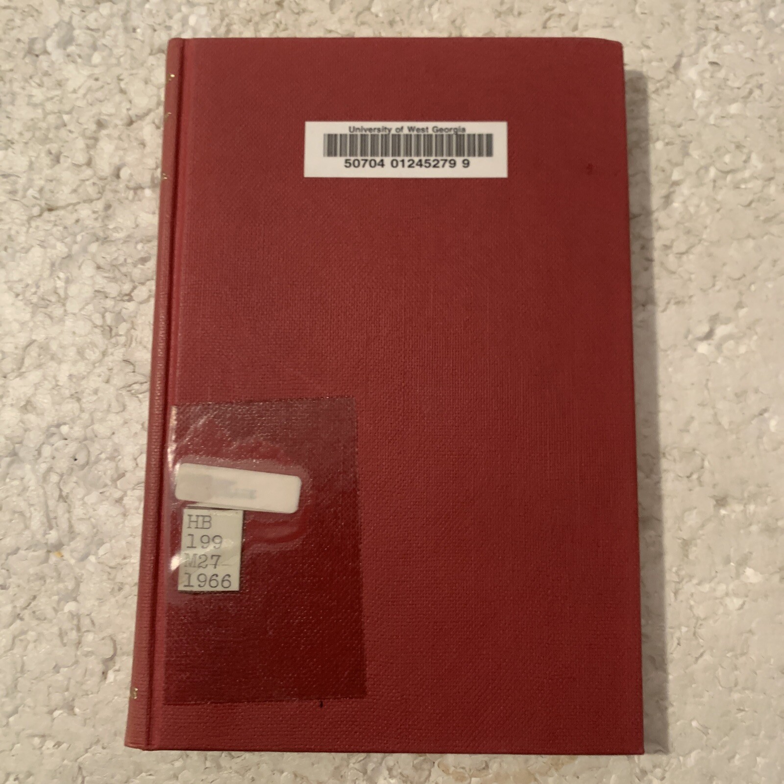 The Measurement pf Utility by Tapas Majumdar 1966 Macmillan GB Import Hardcover
