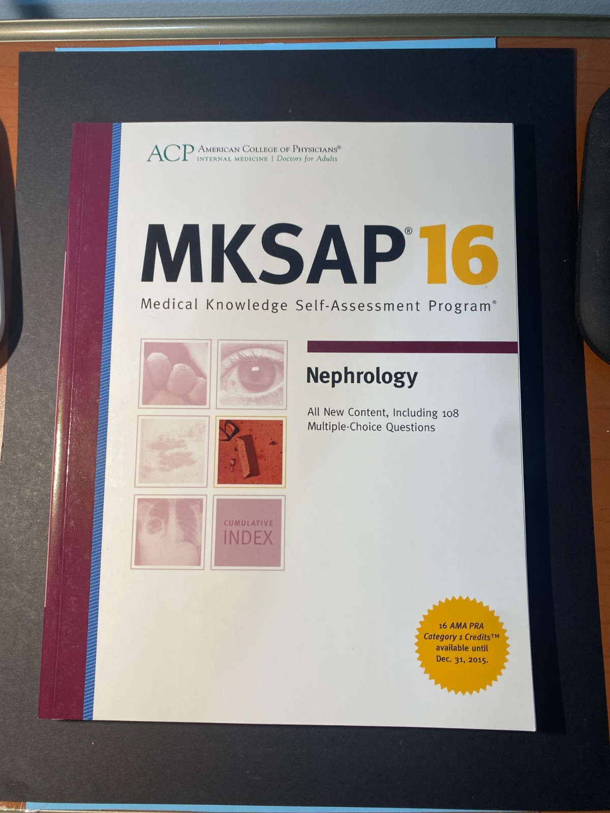 MKSAP 16: Complete Part A & B USED TEXT BOOKS