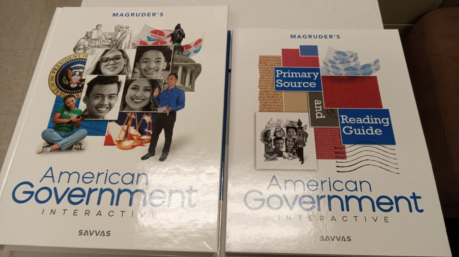 New Magruder s: American Government Interactive w/ primary source reading guide