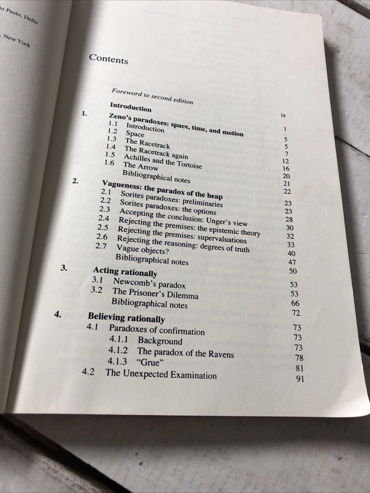 Paradoxes R M Sainsbury Philosophy Paperback