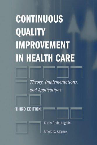 Continuous Quality Improvement in Health Care : Theory, Implementations, and…