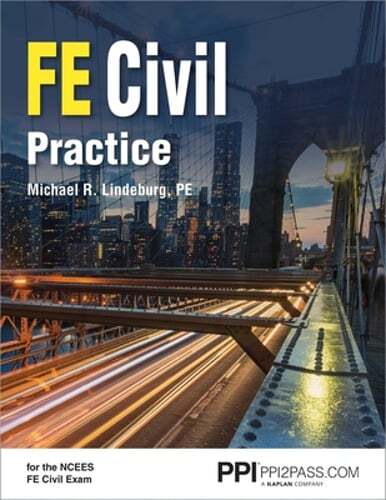 Ppi Fe Civil Practice – Comprehensive Practice for the Ncees Fe Civil Exam: Used