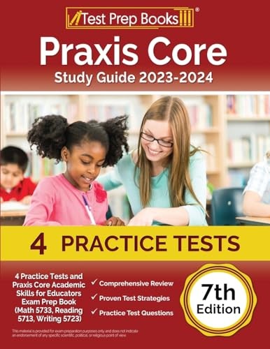 Praxis Core Study Guide 2023-2024: 4 …, Rueda, Joshua
