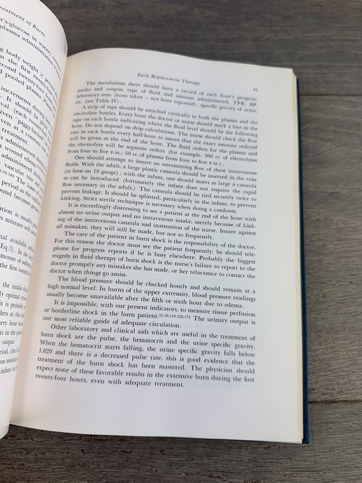 Vintage 1967 Practical Manual For The Treatment Of Burns Crews Surgery Book HC
