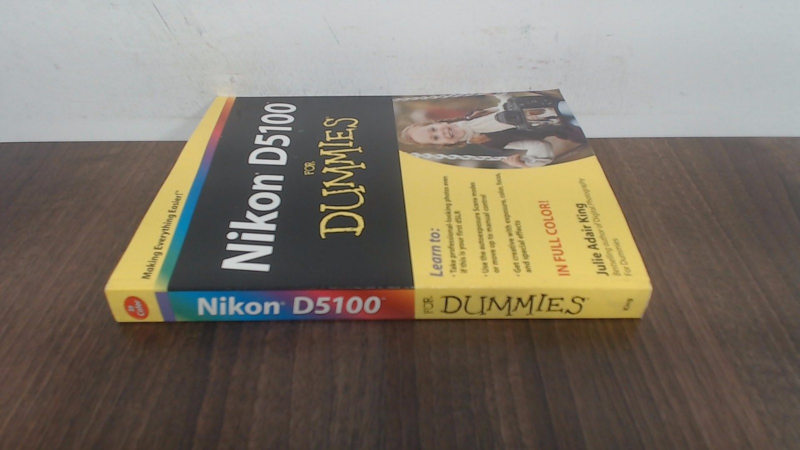 Nikon D5100 For Dummies – paperback King, Julie Adair