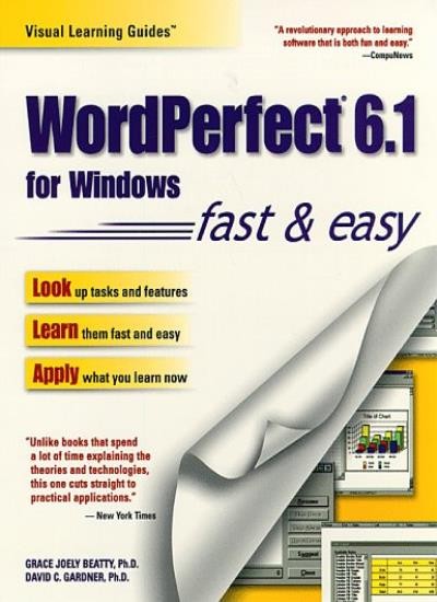 Wordperfect 6.1 for Windows: The Visual Learning Guide (Visual L