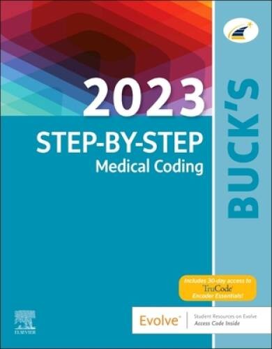 Bucks 2023 Step-by-Step Medical Coding – Paperback By Elsevier – ACCEPTABLE