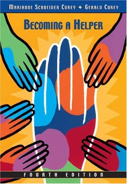 Becoming a Helper Paperback Gerald, Corey, Marianne Schneider Cor