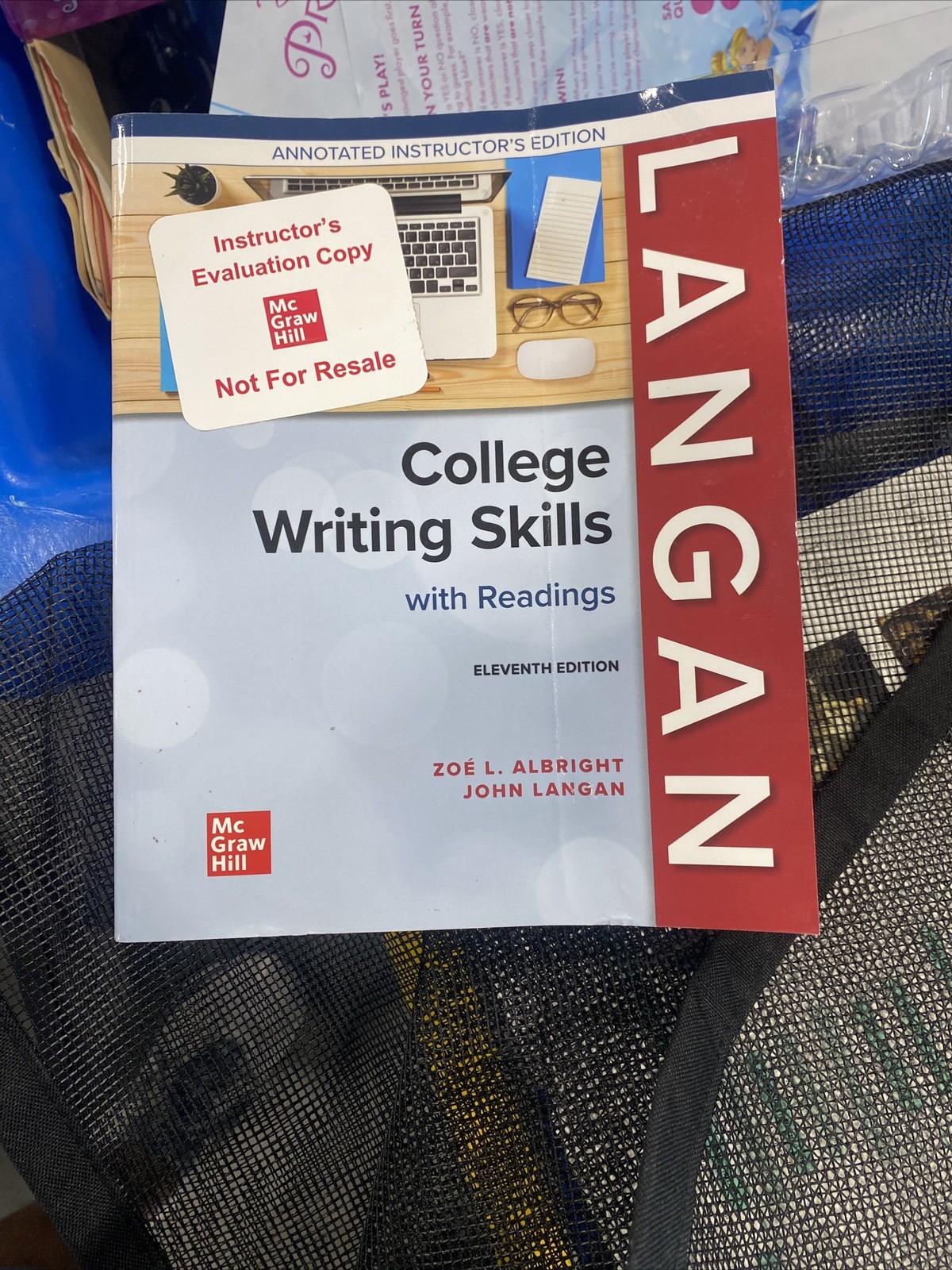 Zoe L Albright Joh Loose Leaf for College Writing Skills with (Loose-Leaf Book)