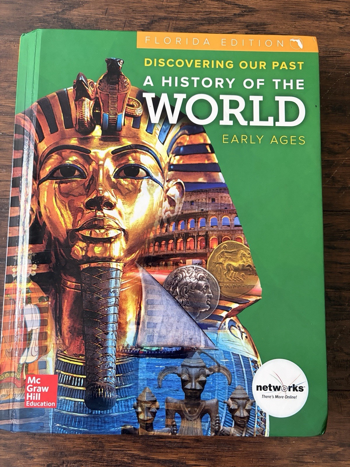 McGraw-Hill Discovering Our Past World History Early Ages Florida 2018 Textbook