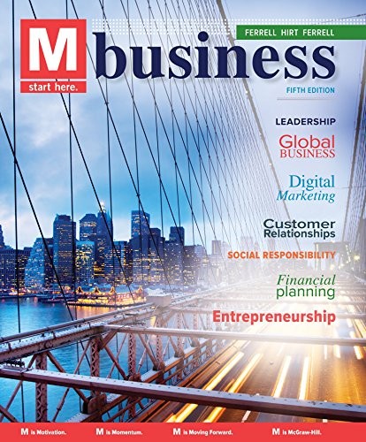 M: BUSINESS By O. C. Ferrell & Geoffrey Hirt **Mint Condition**