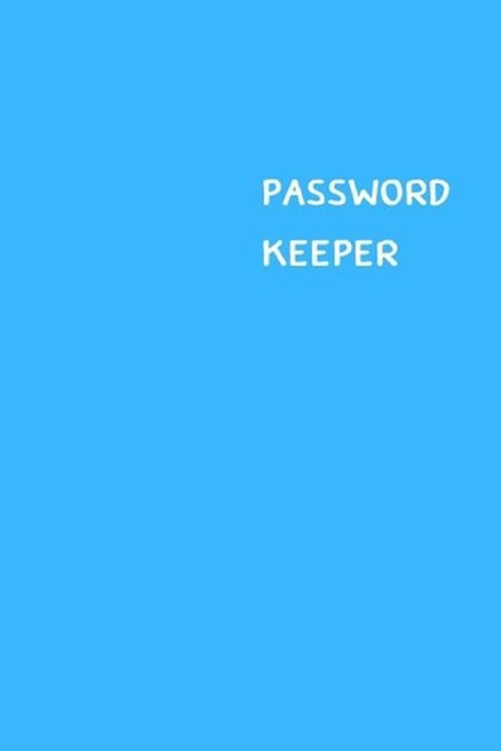Password Keeper: Size (6 x 9 inches) – 100 Pages – Cerulean Cover: Keep your use