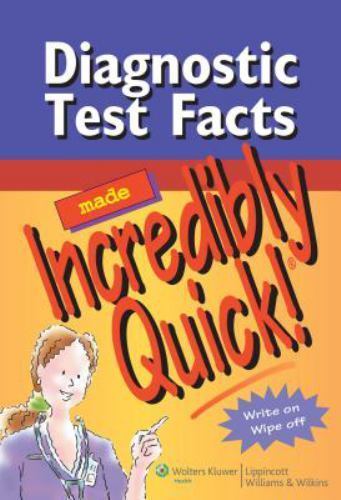 Diagnostic Test Facts Made Incr- spiral-bou, Lippincott Williams , 9781582556857