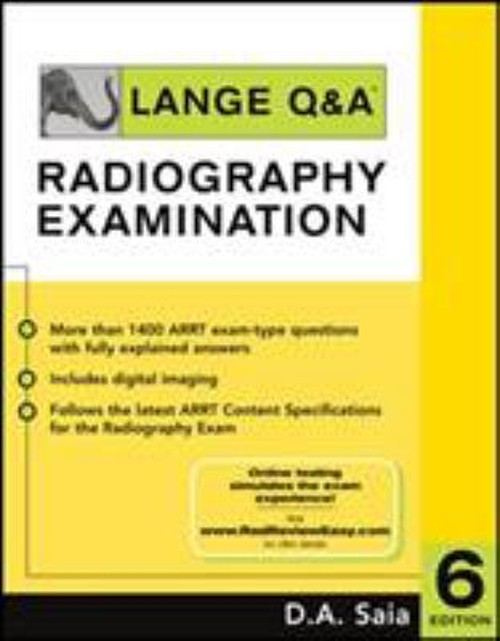 Lange Q&A Radiography Examination Compact Disc Dorothy A. Saia