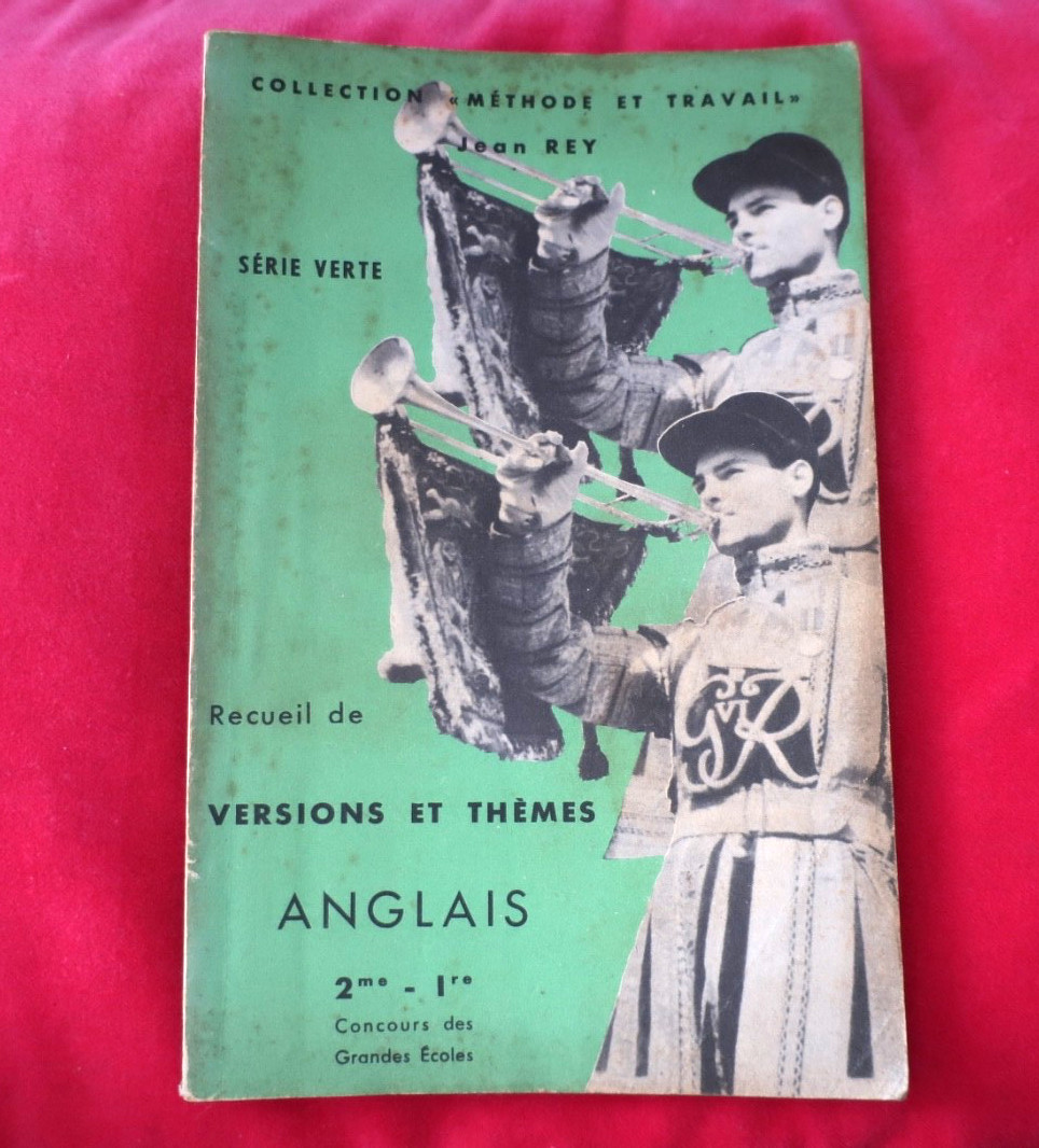 recueil de VERSIONS ET THEMES ANGLAIS serie verte