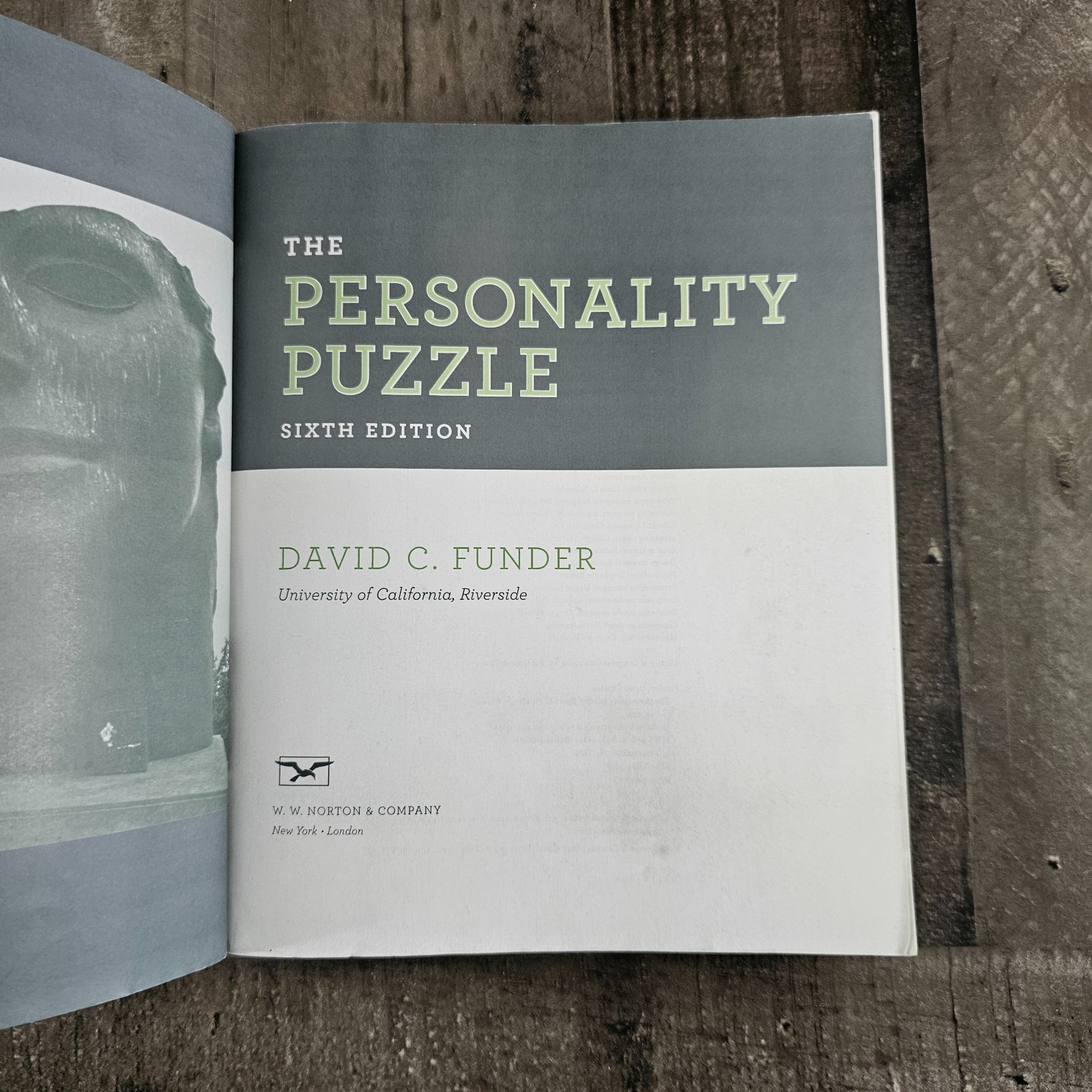 The Personality Puzzle (Sixth Edition) – Paperback-VERY GOOD