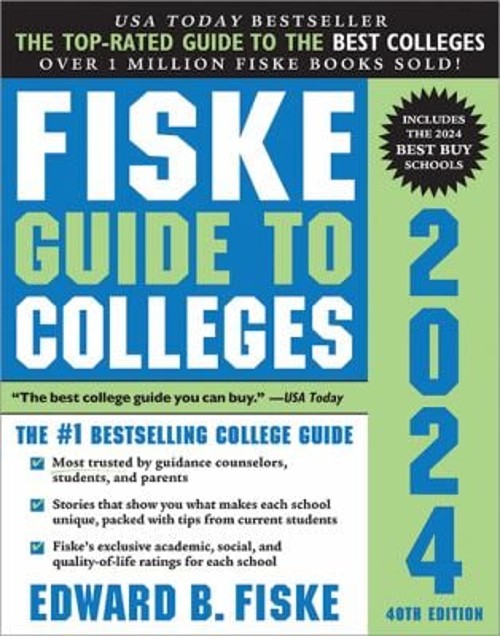 Fiske Guide to Colleges 2024 Paperback Edward B. Fiske