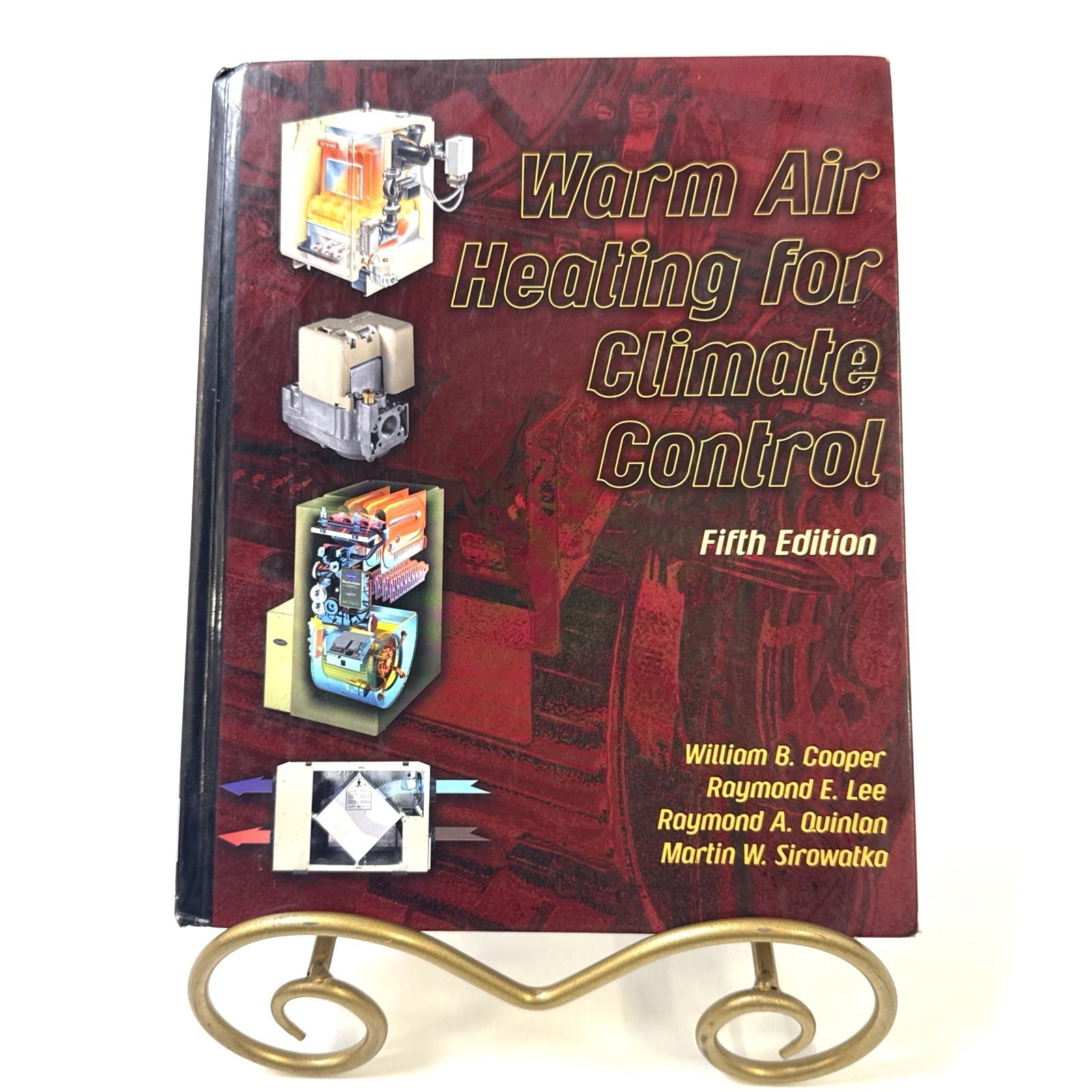 Warm Air Heating for Climate Control 5th Edition HVAC Textbook Hardcover