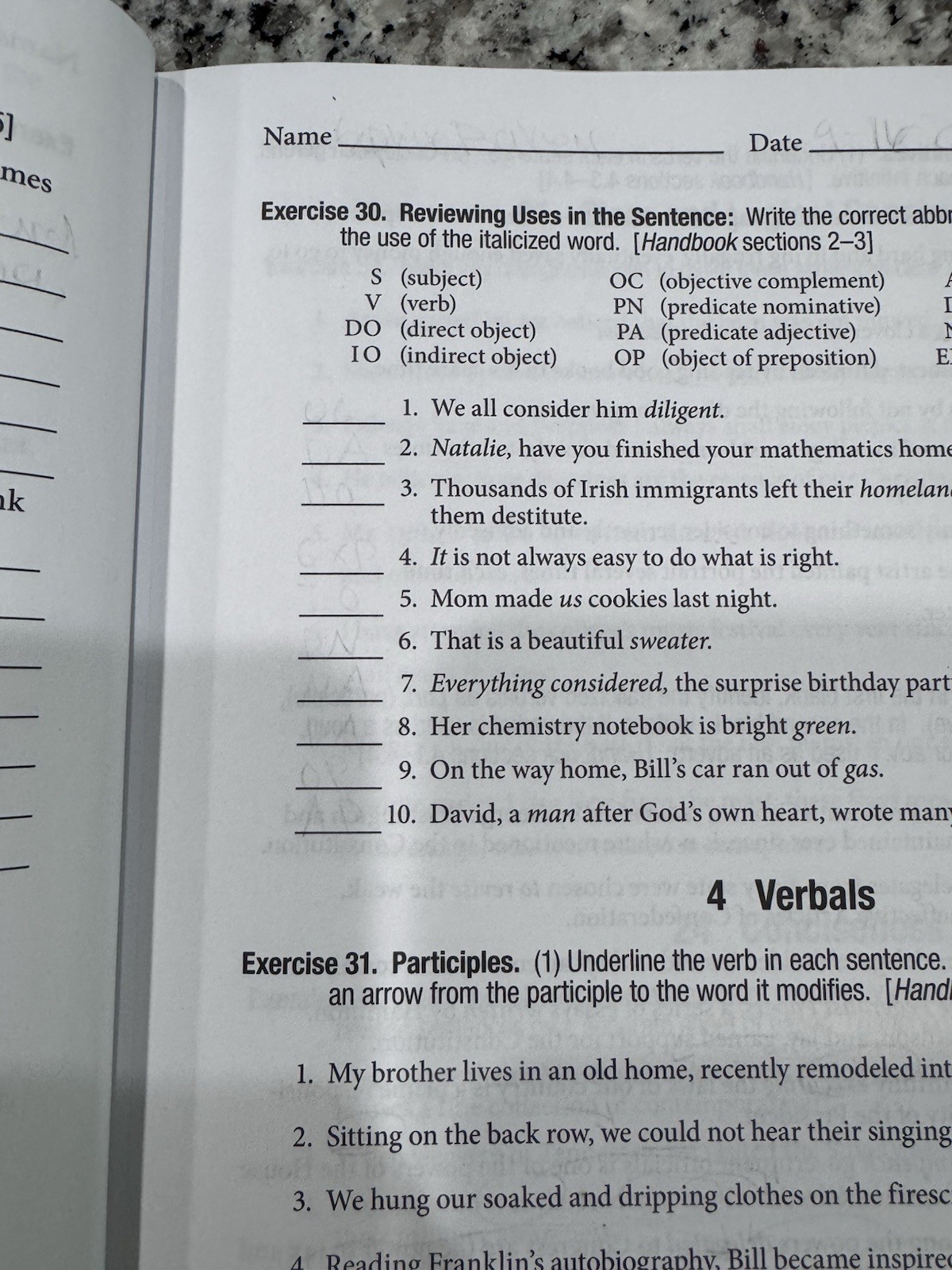 Abeka 11th Grade English Student Books, Teacher Keys