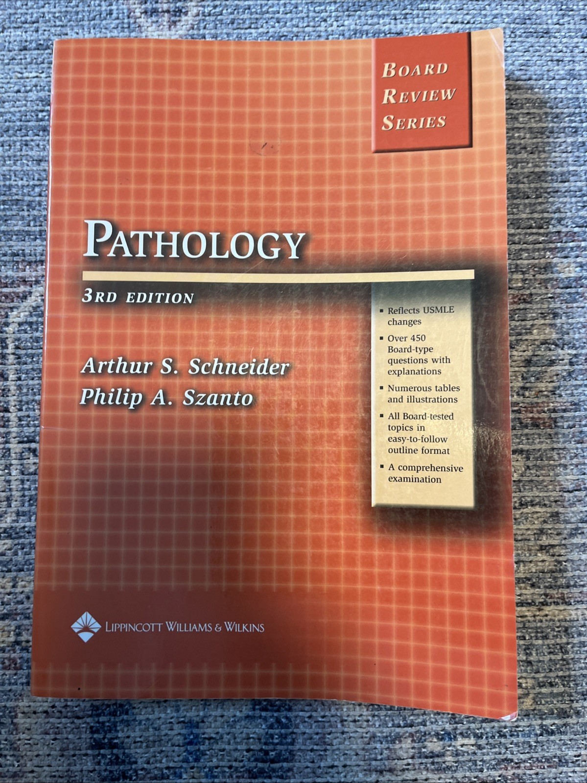 Board Review Ser.: BRS Pathology by Philip A. Szanto and Arthur S. Schneider…