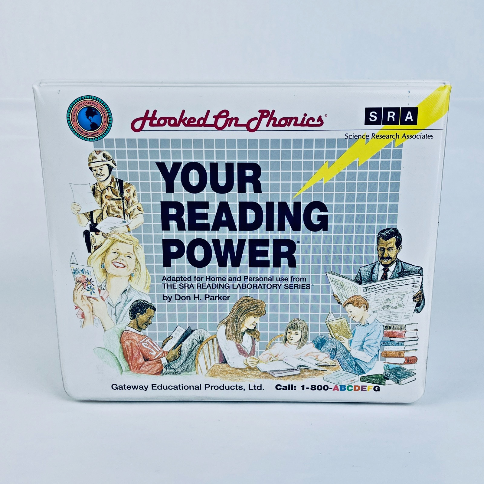 NEW Hooked on Phonics 1992 SRA Reading Power Set Booklets & Tapes Complete Vtg