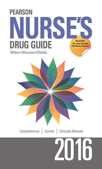 Pearson Nurses Drug Guide 201 – VERY GOOD