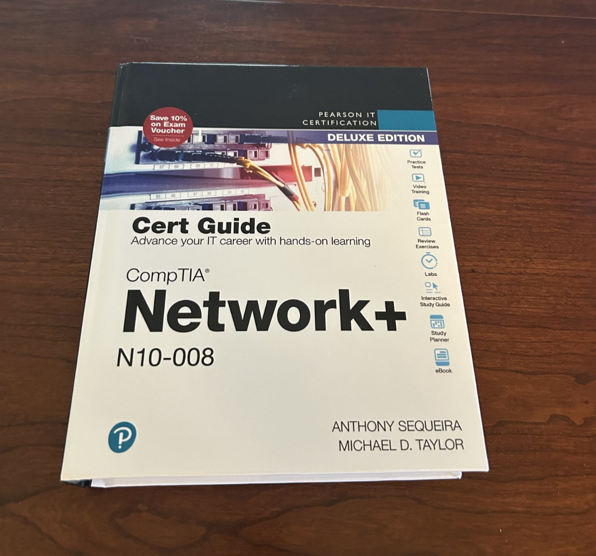 CompTIA Network+ N10-008 Cert Guide Deluxe Anthony Sequeira Hardcover