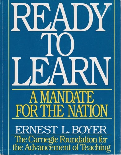 Ready to Learn: A Mandate for the Nation (CARNEGIE FOUNDATION FOR THE ADVANCEMEN