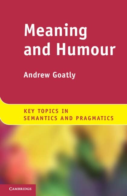 Meaning and Humour By unknown author