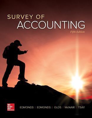 Survey of Accounting by Edmonds, Thomas; Olds, Philip; McNair, Frances
