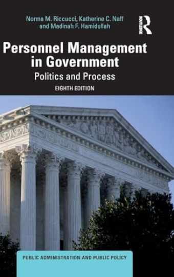 Personnel Management in – Hardcover, by Riccucci Norma M.; – Very Good