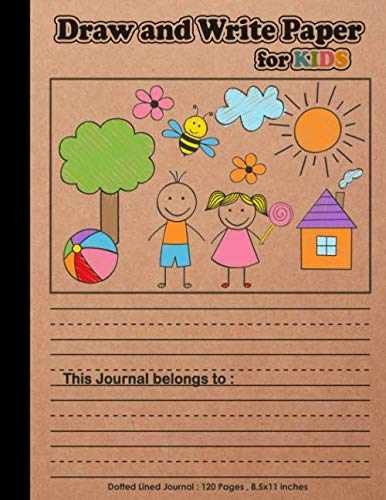 Draw and Write Paper for – Paperback, by colorful notebooks minny – Very Good