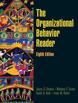 The Organizational Behavior Reader by David A. Kolb; Irwin M. Rubin