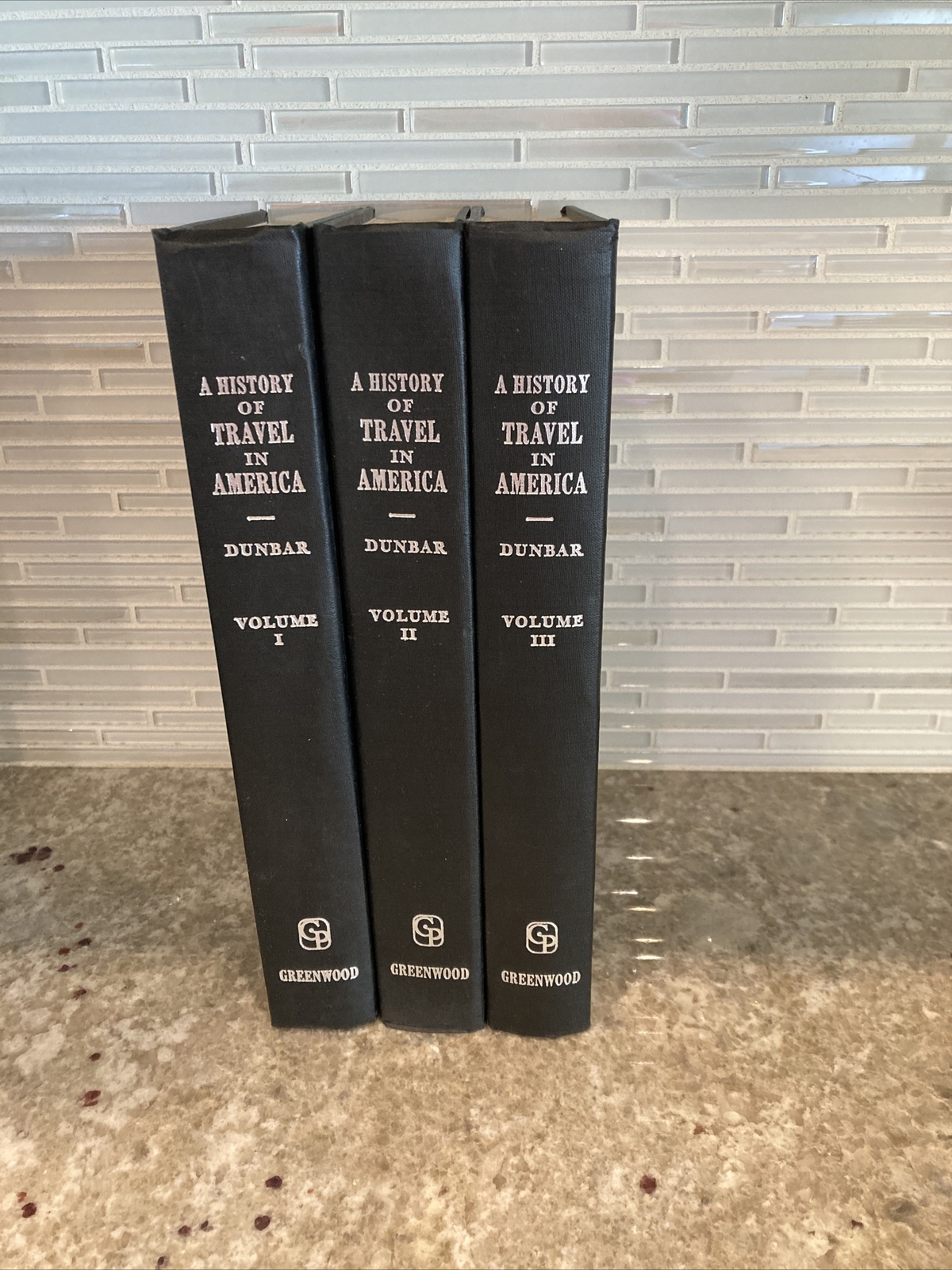 REDUCED! A History of Travel in America Volumes 1-3