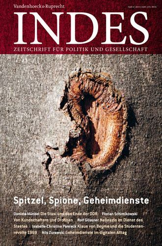 Spitzel, Spione, Geheimdienste : Indes; Zeitschrift Fur Politik Und Gesellsch…