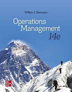 Operations Management – Hardcover, by Stevenson William J – Very Good